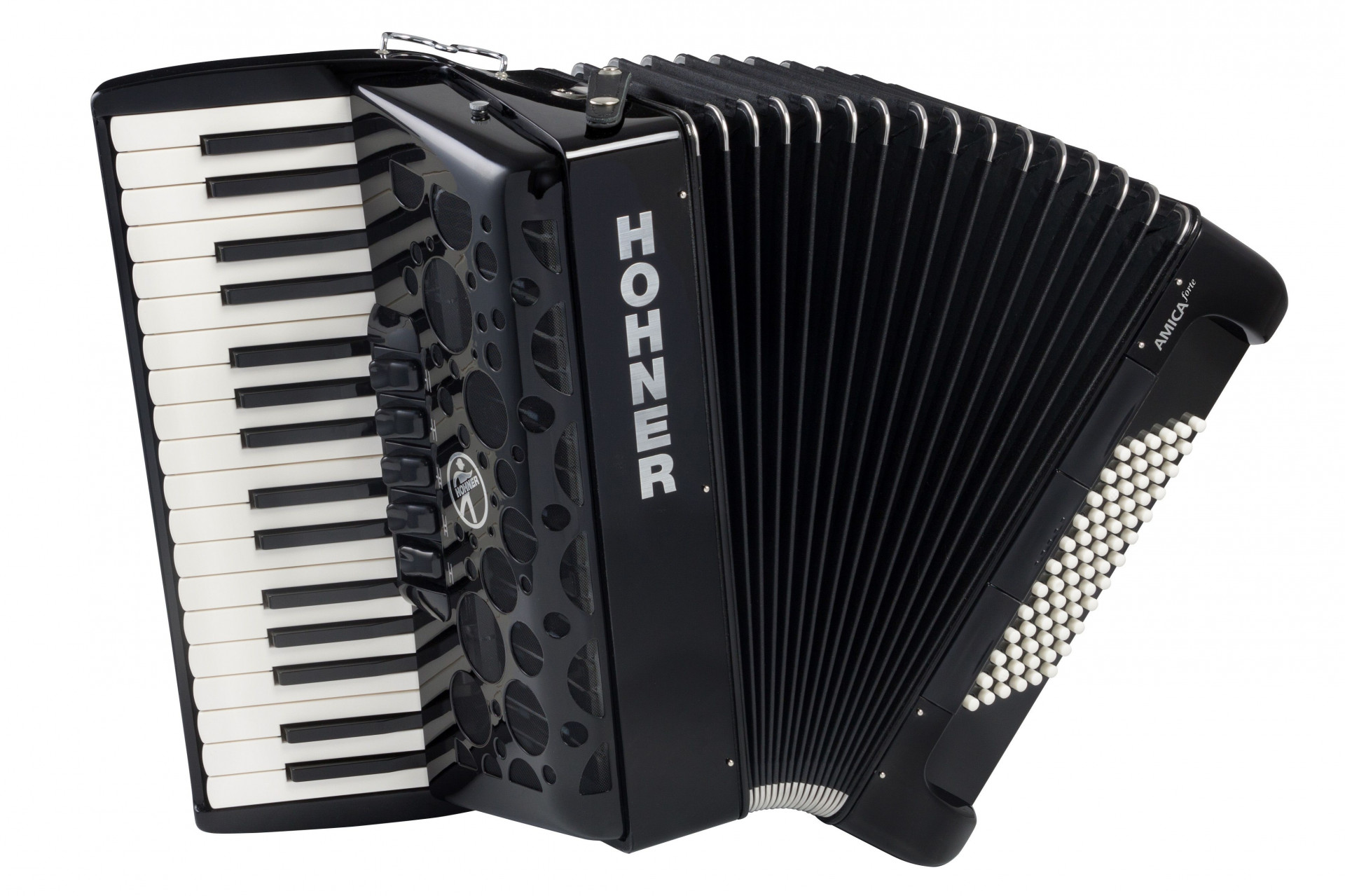 Купить Аккордеон HOHNER Amica Forte III 72 black - Аккордеон 3/4 Хонер ...