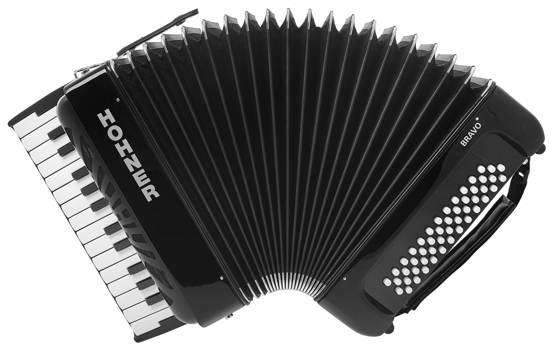 Купить Аккордеон HOHNER Bravo I 49 F black - Аккордеон 1/2 Хонер в ...