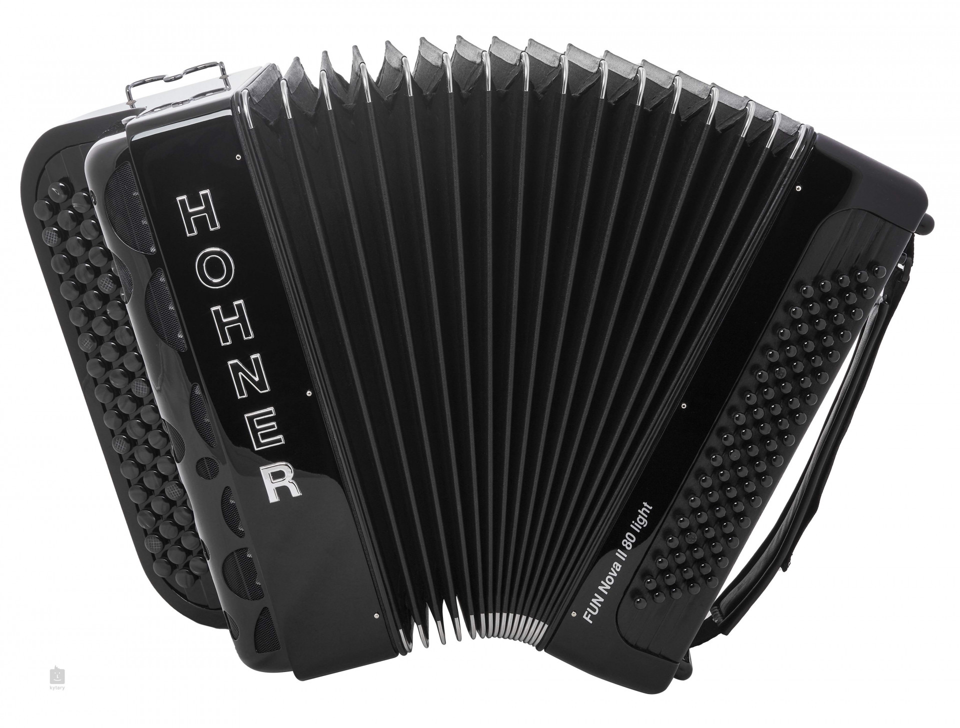 Купить Баян HOHNER Fun Nova II 80 light black (C-Stepped) - Баян Хонер ...