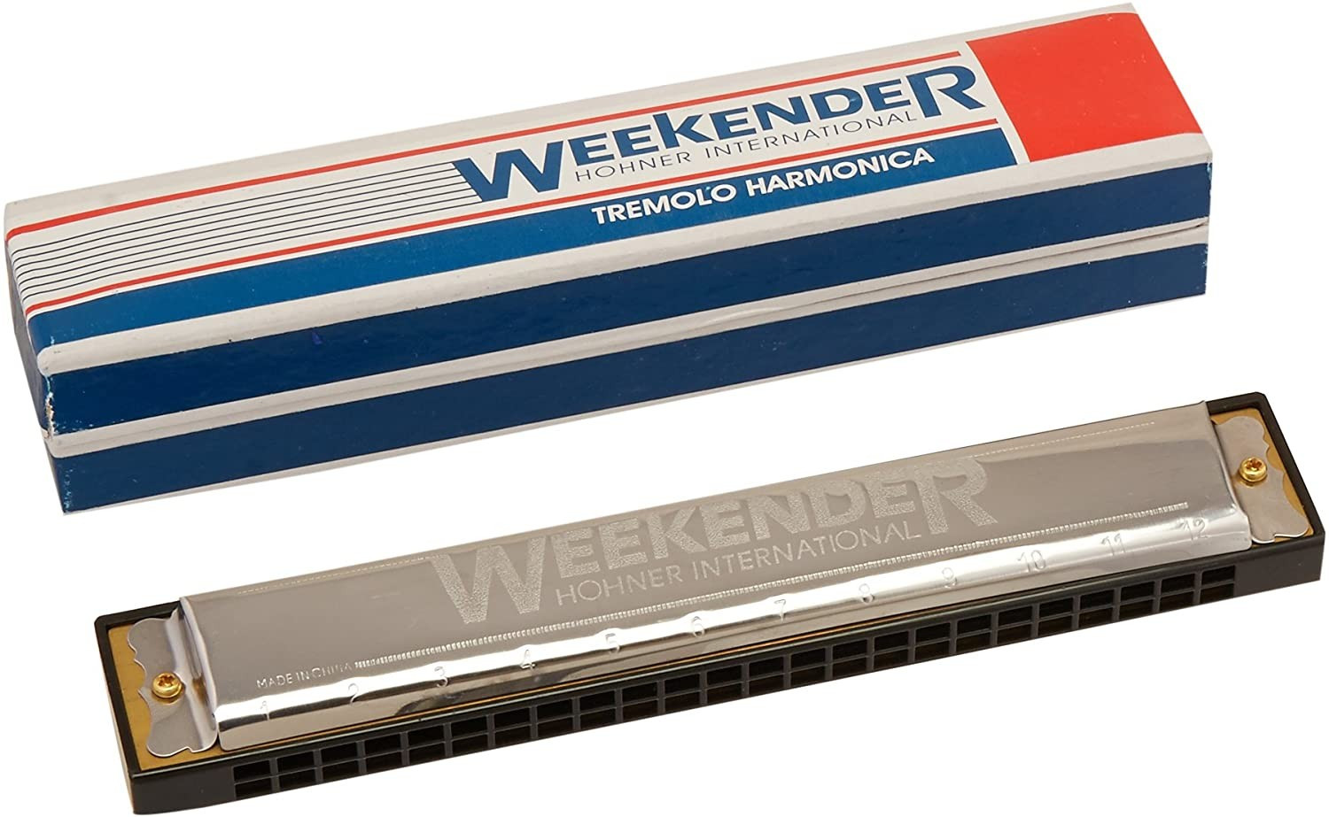 Купить Губная гармоника HOHNER Weekender 48 - Губная гармоника тремоло ...