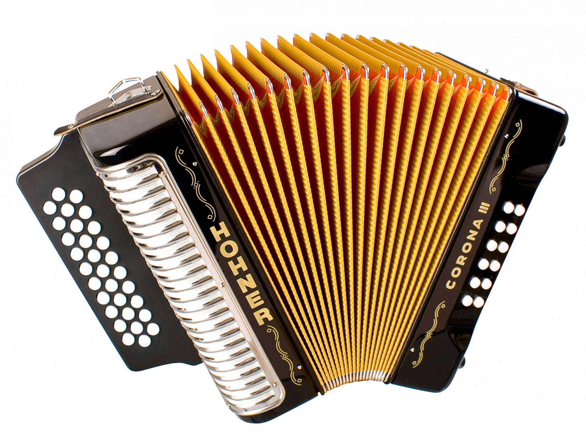 Купить Аккордеон HOHNER Corona III GCF black lacquered - Аккордеон ...