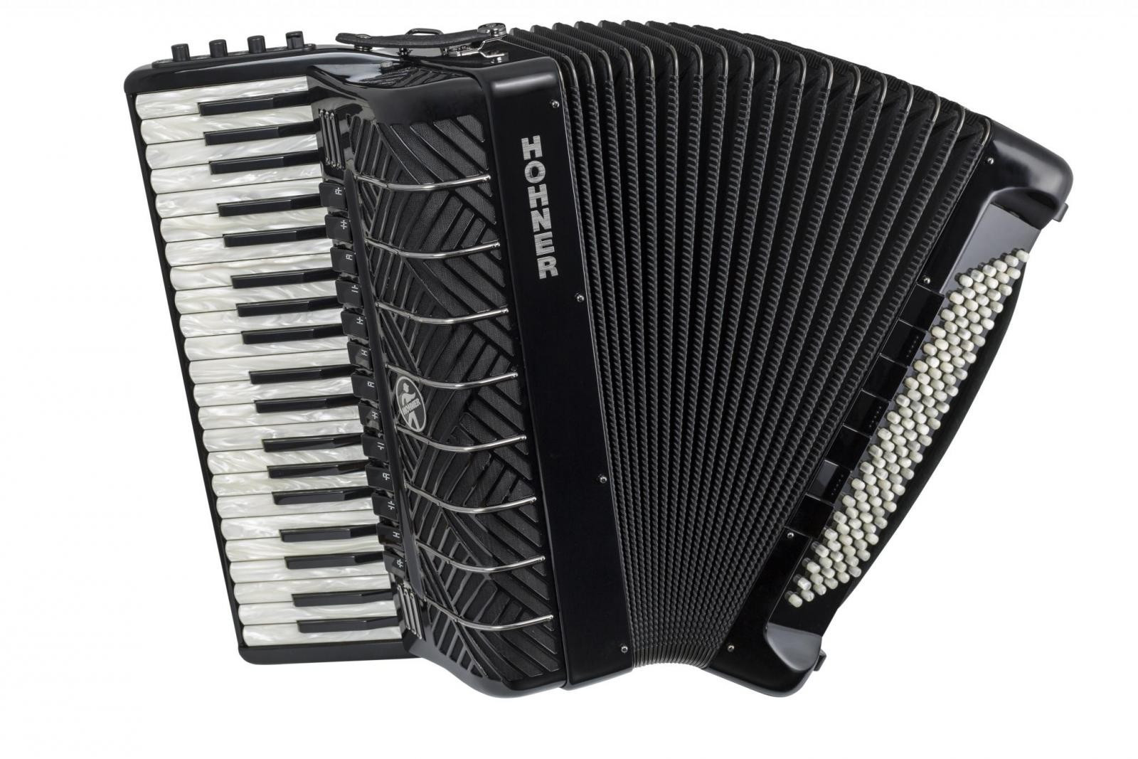 Купить Аккордеон HOHNER MATTIA IV 120 BK gun black - Аккордеон 4/4 ...