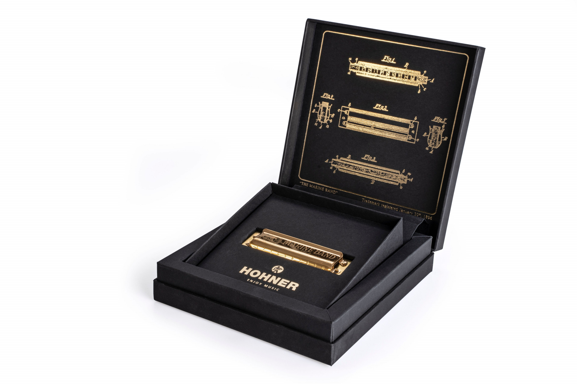 Купить Губная гармоника HOHNER Marine Band 125th Anniversary M2021 ...