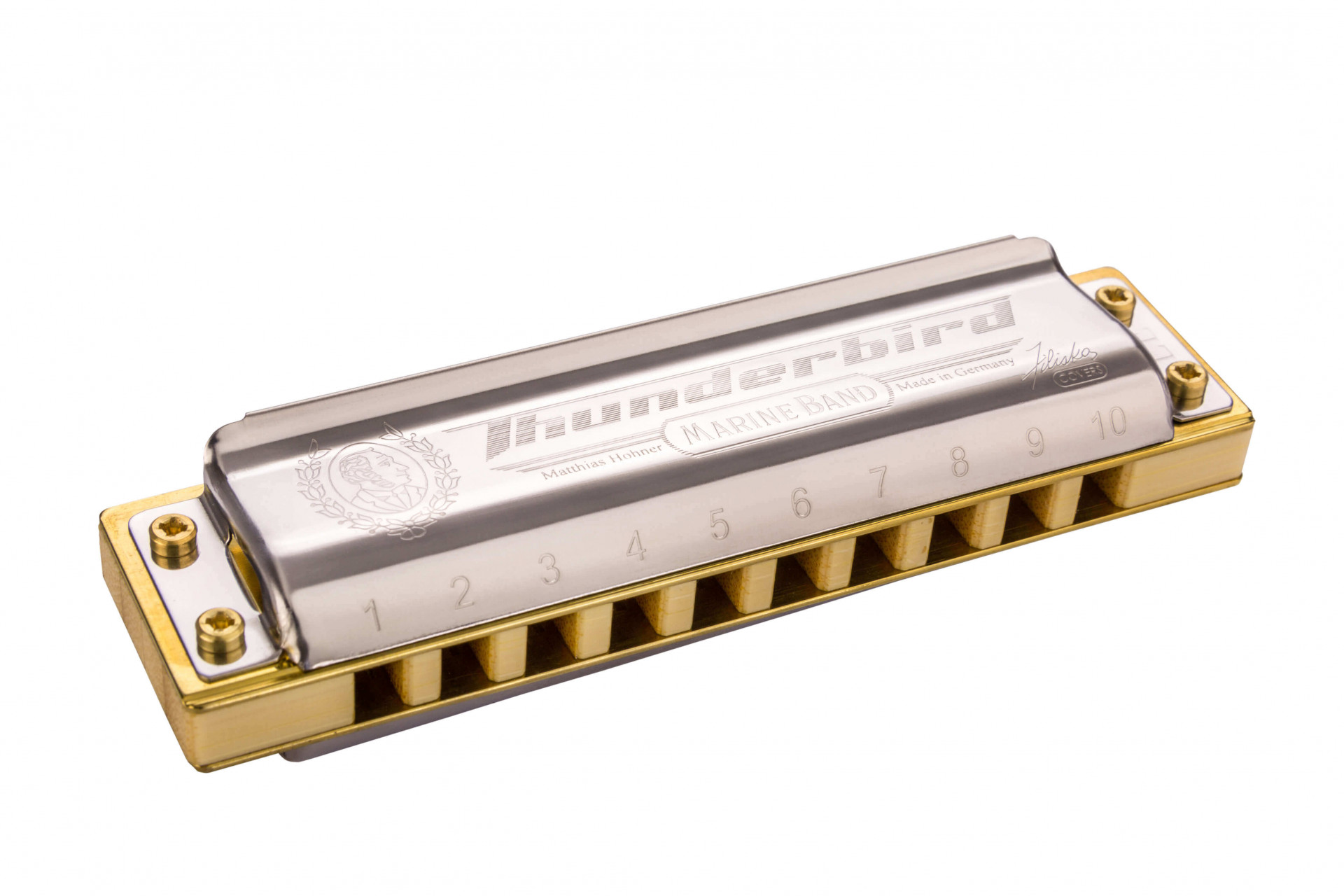 HOHNER Marine Band Thunderbird Eb low - Губная гармоника диатоническая Хонер