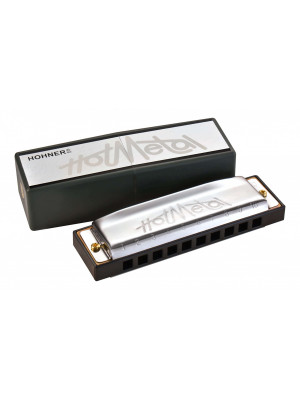 HOHNER Hot Metal A - Губная гармоника диатоническая Хонер HOHNER Hot Metal A - Губная гармоника диатоническая Хонер