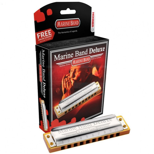 HOHNER Marine Band Deluxe 2005/20 Eb - Губная гармоника диатоническая Хонер HOHNER Marine Band Deluxe 2005/20 Eb - Губная гармоника диатоническая Хонер