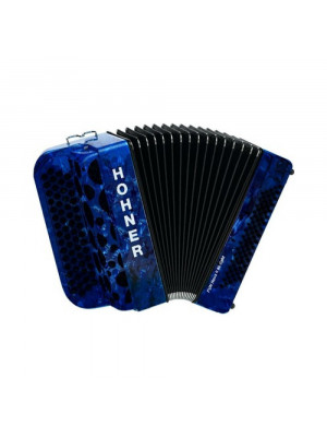 HOHNER Fun Nova II 80 light dark blue perloid celluloid (B-Stepped) - Баян Хонер HOHNER Fun Nova II 80 light dark blue perloid celluloid (B-Stepped) - Баян Хонер