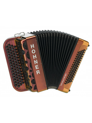 HOHNER Fun Nova II 80 light red to gold (B-Stepped) - Баян Хонер HOHNER Fun Nova II 80 light red to gold (B-Stepped) - Баян Хонер