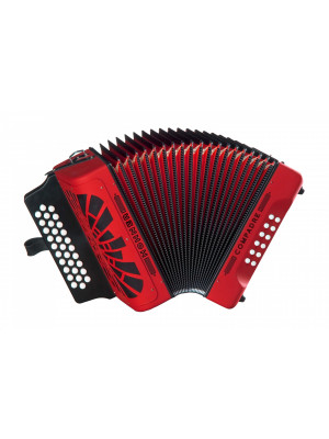 HOHNER Compadre EAD red - Аккордеон диатонический Хонер HOHNER Compadre EAD red - Аккордеон диатонический Хонер