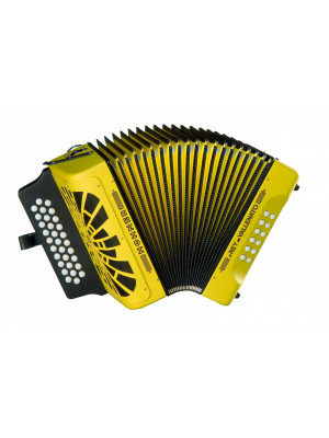 HOHNER El Rey del Vallenato BbEbAb yellow - Аккордеон диатонический Хонер HOHNER El Rey del Vallenato BbEbAb yellow - Аккордеон диатонический Хонер