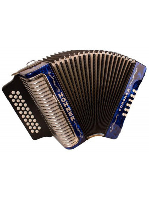 HOHNER Corona III ADG dark blue - Аккордеон диатонический Хонер HOHNER Corona III ADG dark blue - Аккордеон диатонический Хонер