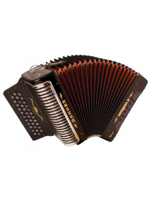 HOHNER Corona II XTREME GCF black - Аккордеон диатонический Хонер HOHNER Corona II XTREME GCF black - Аккордеон диатонический Хонер