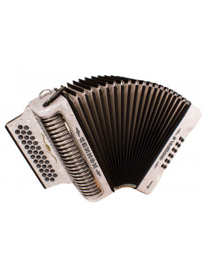HOHNER Corona II XTREME FBbEb white - Аккордеон диатонический Хонер HOHNER Corona II XTREME FBbEb white - Аккордеон диатонический Хонер