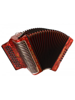HOHNER Corona II XTREME EAD red - Аккордеон диатонический Хонер HOHNER Corona II XTREME EAD red - Аккордеон диатонический Хонер