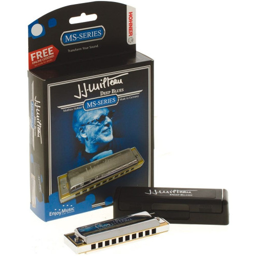 HOHNER Jean Jacques Milteau 501/20 MS F - Губная гармоника диатоническая Хонер HOHNER Jean Jacques Milteau 501/20 MS F - Губная гармоника диатоническая Хонер