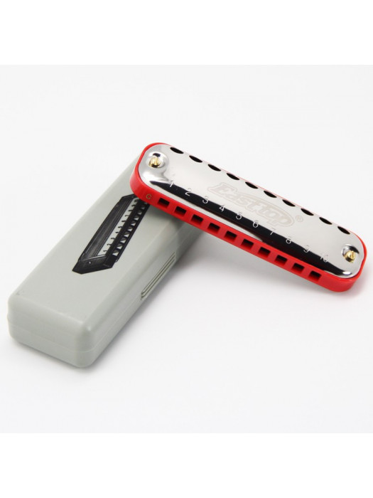 EASTTOP T10-1 C RED COMB - Губная гармоника диатоническая