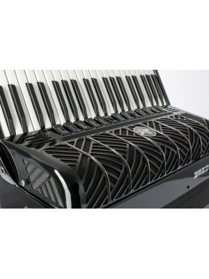 HOHNER MATTIA IV 96 BK gun black - Аккордеон 7/8 Хонер HOHNER MATTIA IV 96 BK gun black - Аккордеон 7/8 Хонер